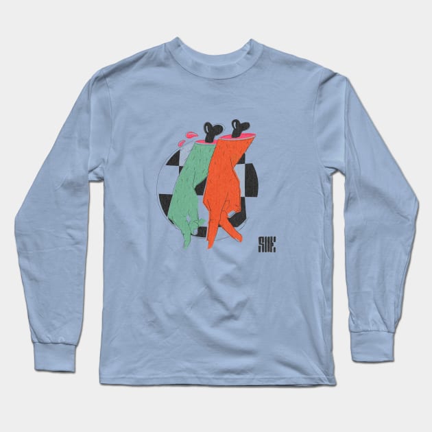 Walk away Long Sleeve T-Shirt by sheltonartco